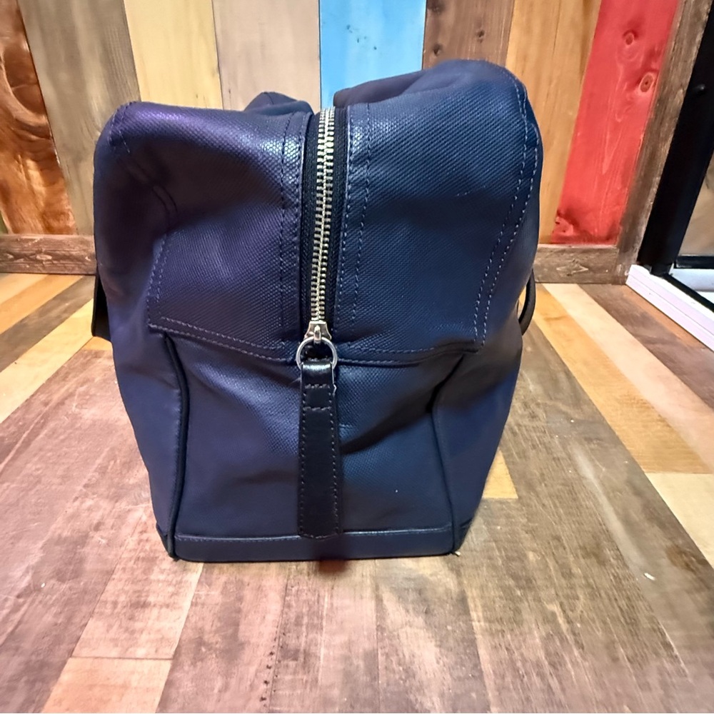 Coach Gotham Textured Leather Duffle Bag – Navy Blue (Style No. F54786) - Picture 9 of 14